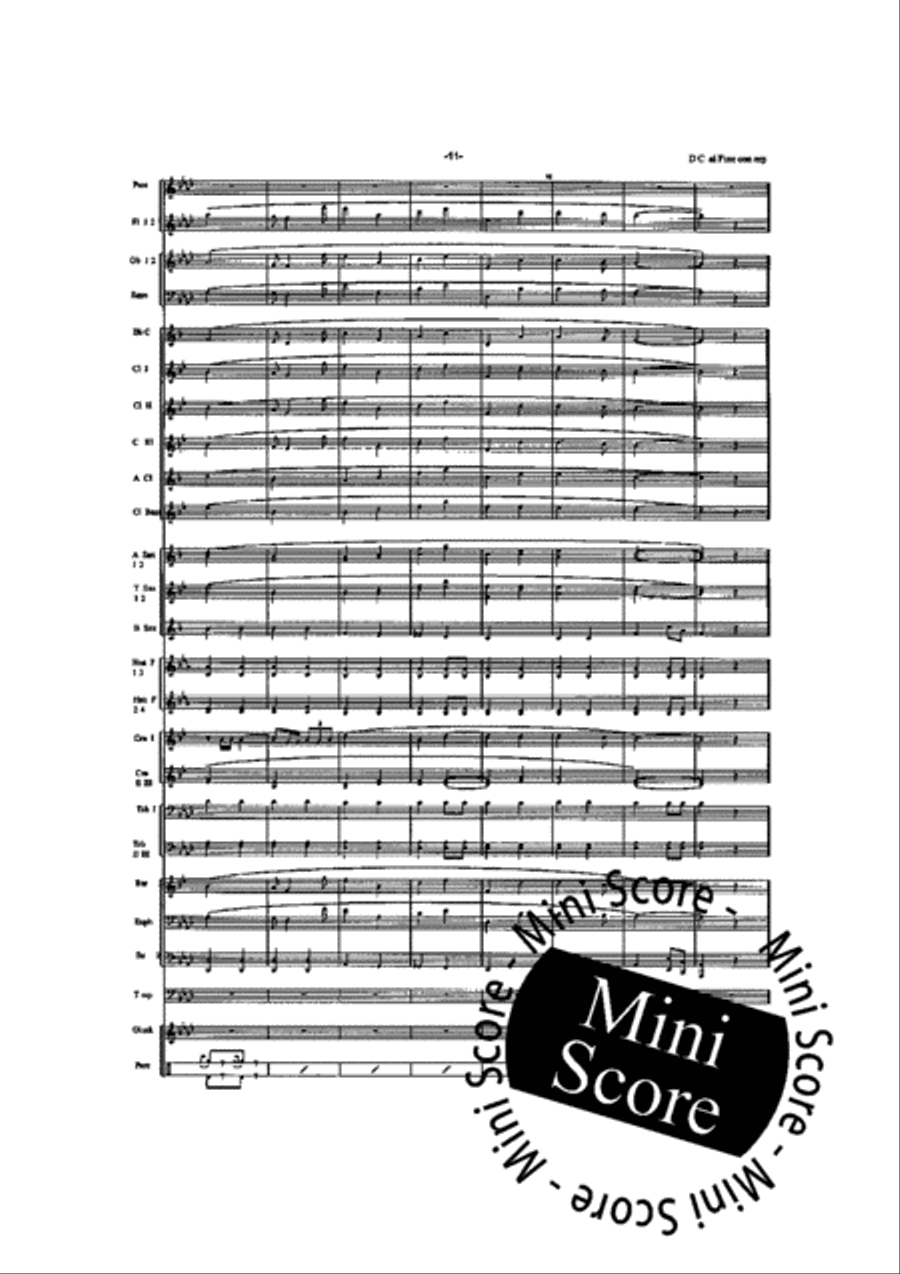 Custom House Custom House Concert Band scores gallery preview page 14