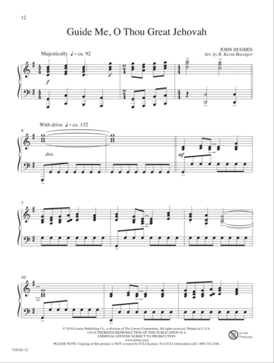 My Redeemer Piano Solo scores gallery preview page 7