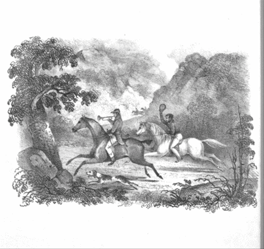 The Bugle Horn, A Hunting Song Horn scores gallery preview page 1