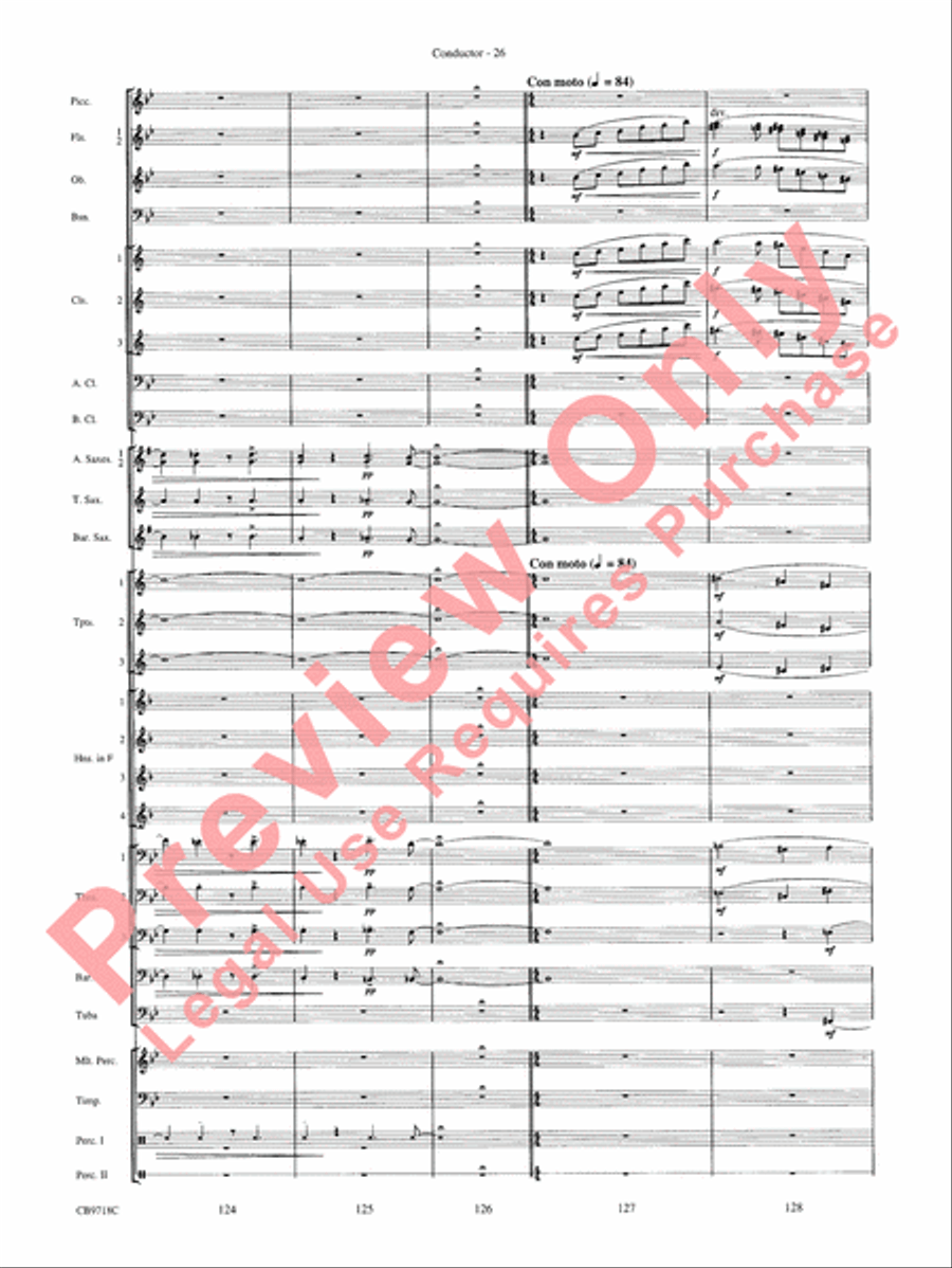 Gershwin! (Medley) Gershwin! (Medley) Concert Band scores gallery preview page 29