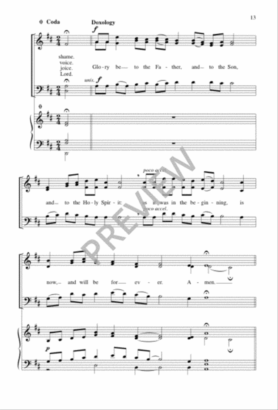 Entrance Antiphon for Advent 3-Part scores gallery preview page 13