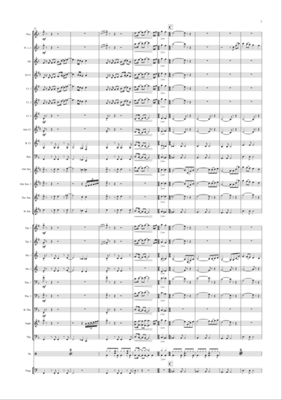 Fantasmic! Concert Band scores gallery preview page 3