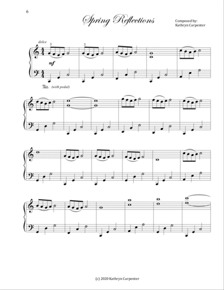 Jazz, Blues, Contemporary, & Pop Piano: Intermediate Piano Pieces Piano Solo scores gallery preview page 6