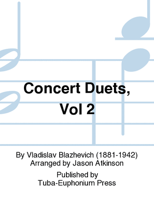 Book cover for Concert Duets, Vol 2