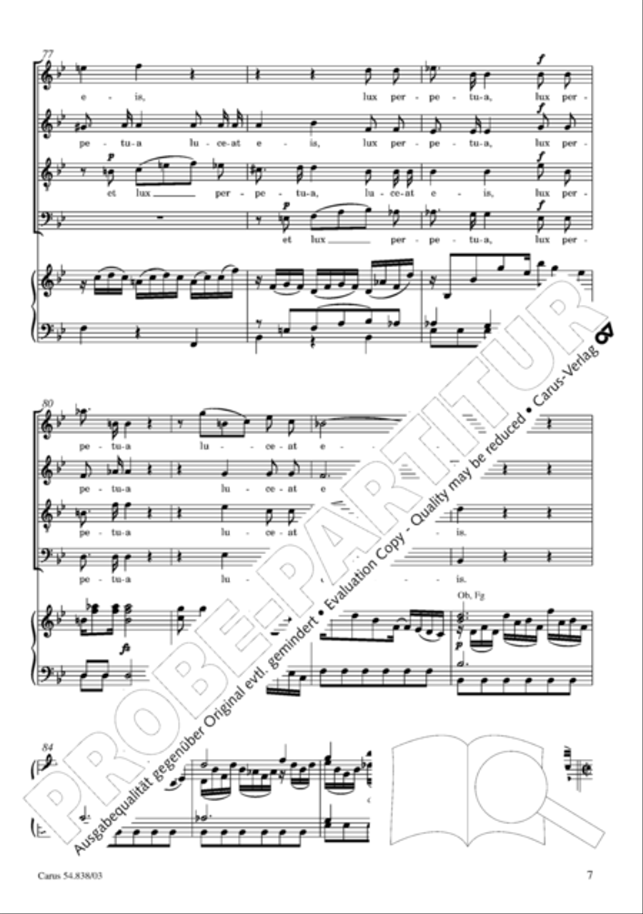 Requiem in B Requiem in B 4-Part scores gallery preview page 12