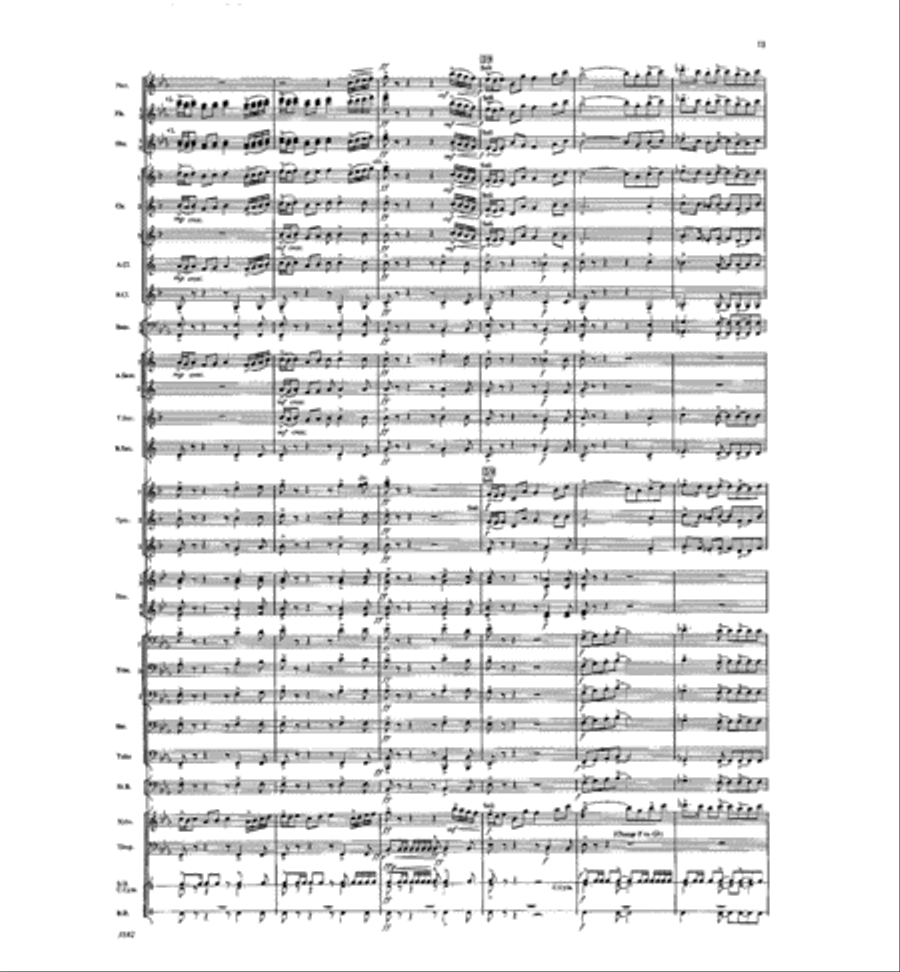 Seagate Concert Band scores gallery preview page 11