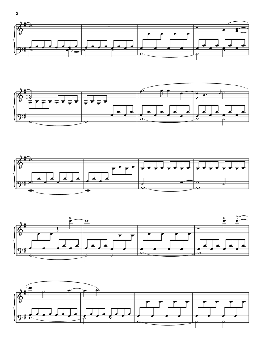 Vistas Vistas Piano Solo scores gallery preview page 2