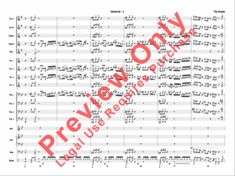 The Chicken The Chicken Jazz Ensemble scores gallery preview page 11