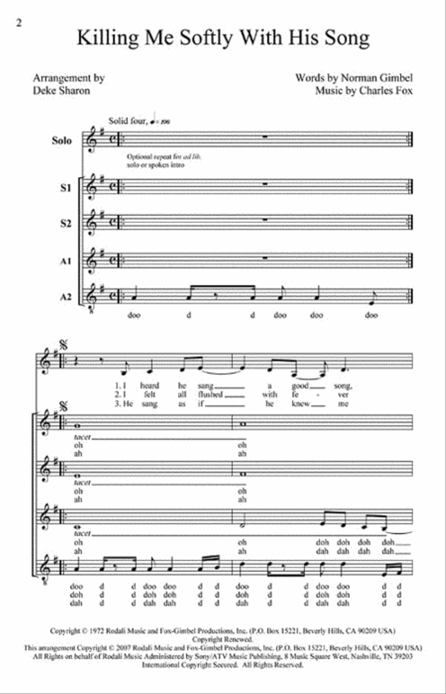 Killing Me Softly SSAA scores gallery preview page 2