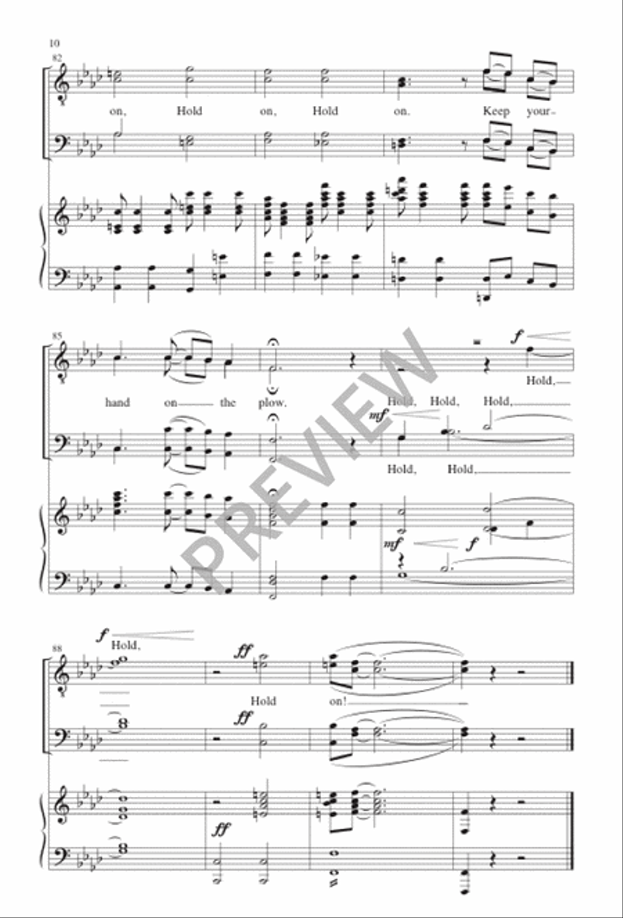 Hold On - TTBB edition Hold On - TTBB edition TTBB scores gallery preview page 11