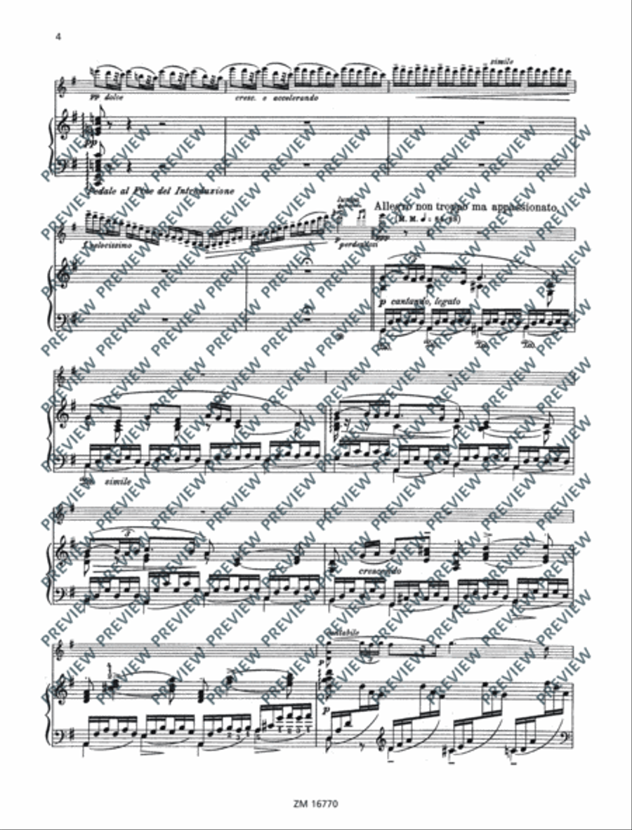Sonata No. 2 G major Violin Solo scores gallery preview page 5