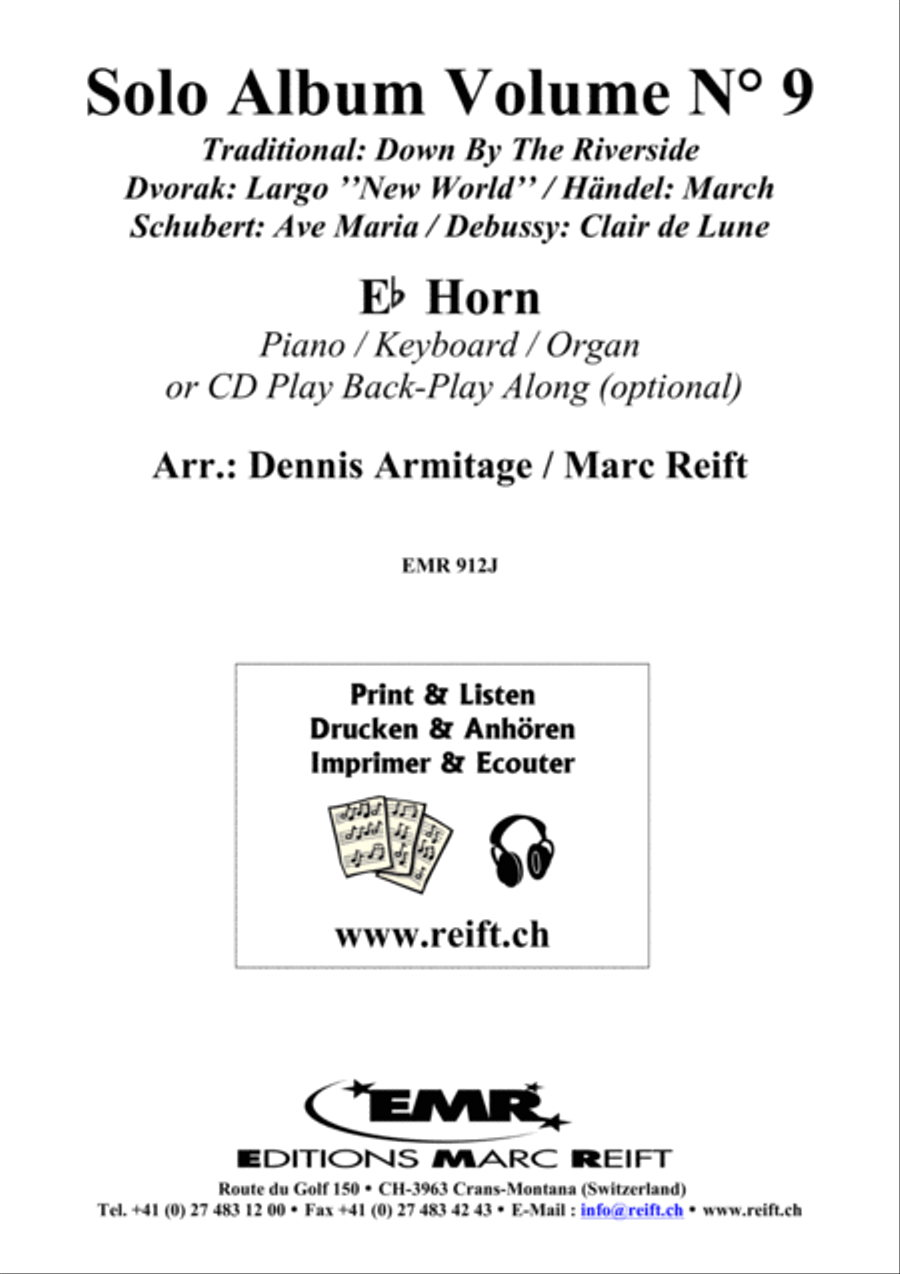 Solo Album Volume 09 Horn scores gallery preview page 2