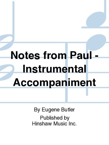 Notes From Paul - Instr.