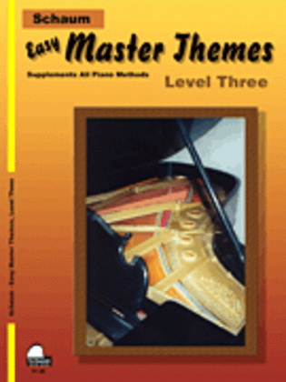 Book cover for Easy Master Themes, Lev 3