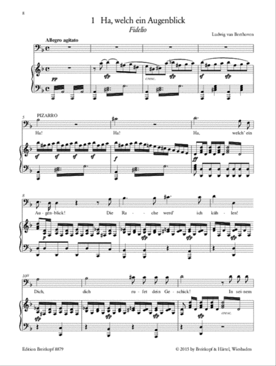 OperAria: Bariton Volume 3: dramatisch Voice Solo scores gallery preview page 2