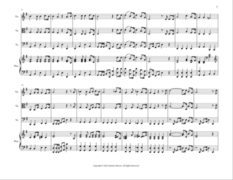 La Marseillaise Small Ensemble scores gallery preview page 2