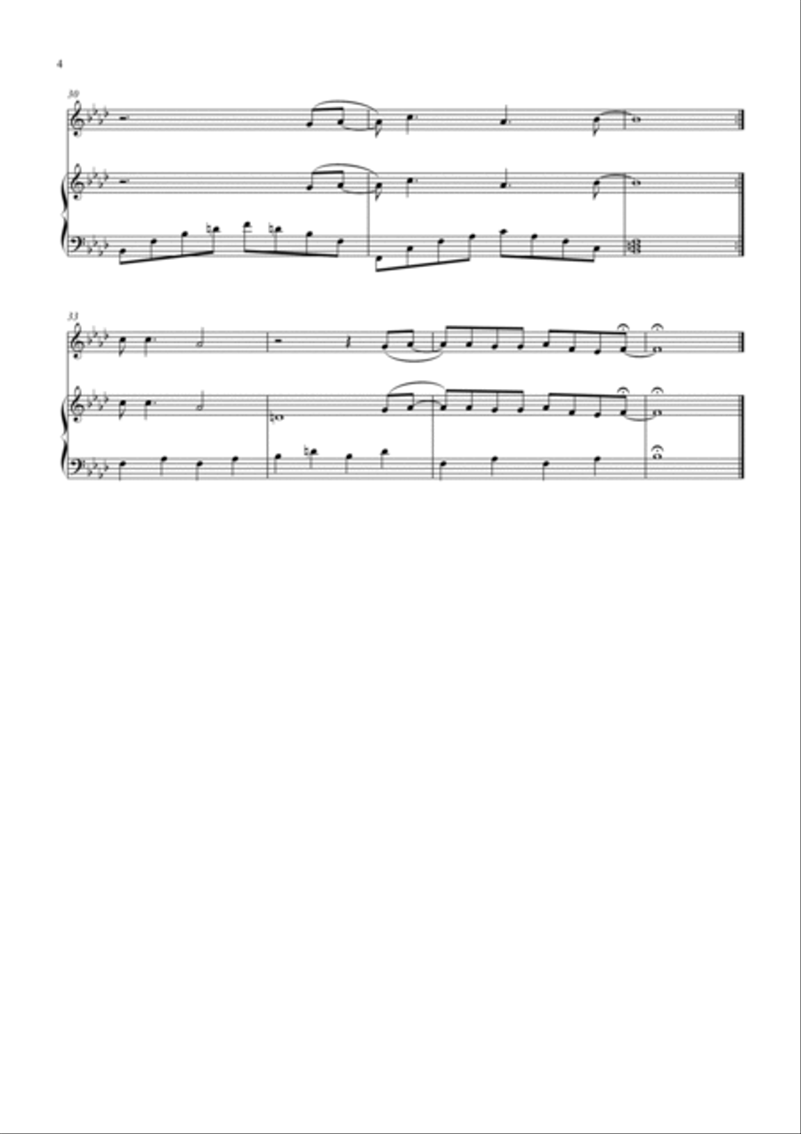 Mad World Mad World Woodwind Duet scores gallery preview page 4