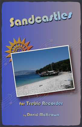 Book cover for Sandcastles for Treble Recorder Duet