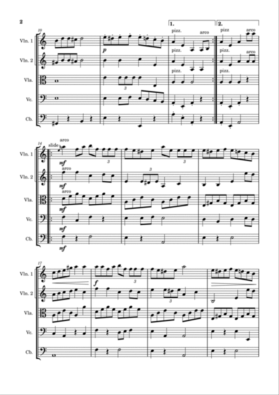 Reel Beatrice Cello scores gallery preview page 2