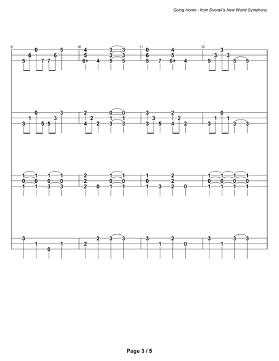 Going Home (ensemble) Small Ensemble scores gallery preview page 5