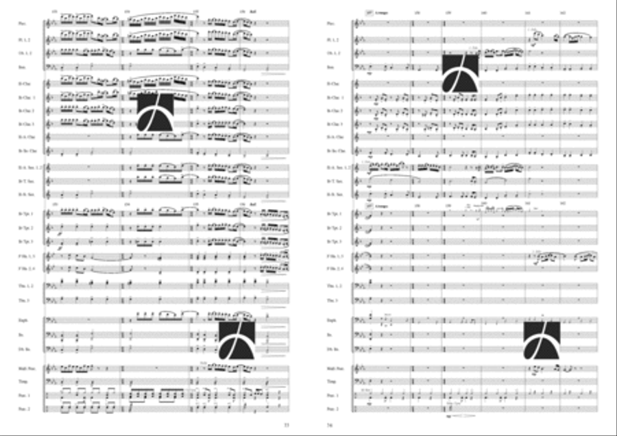 Tanz der Vampire Concert Band scores gallery preview page 15
