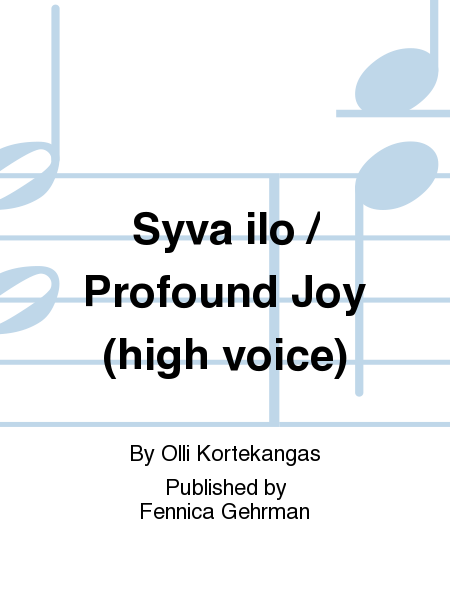 Syva Ilo / Profound Joy