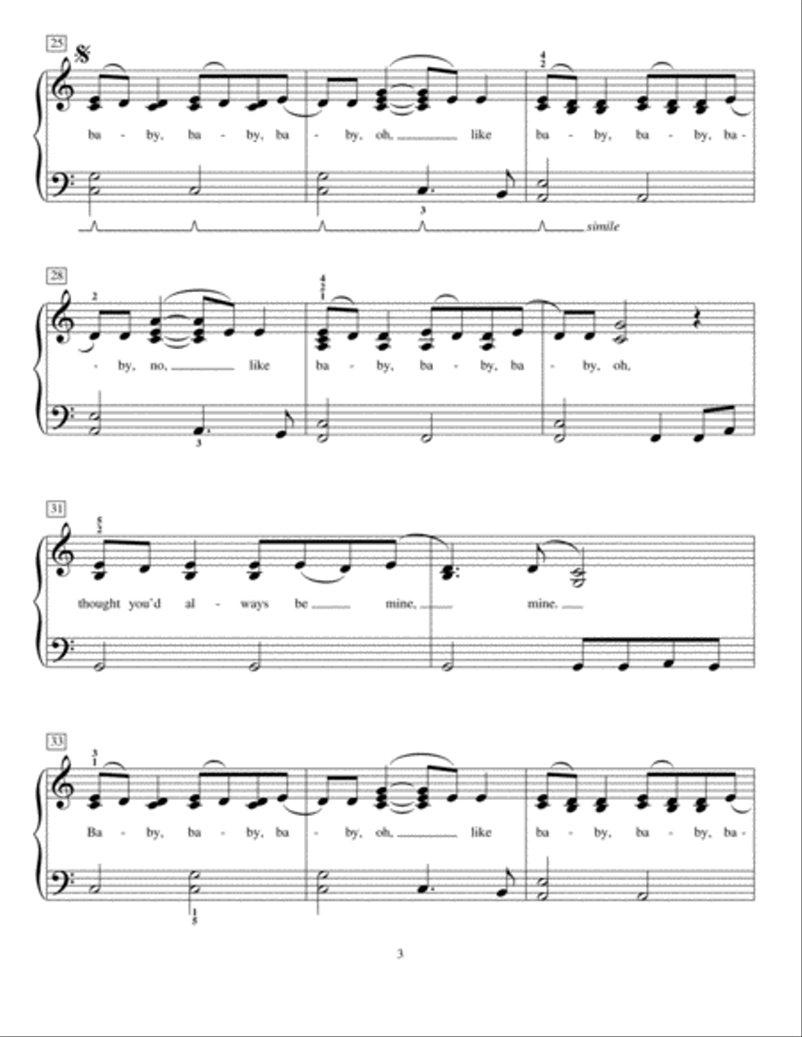 Baby Baby Piano Method scores gallery preview page 3
