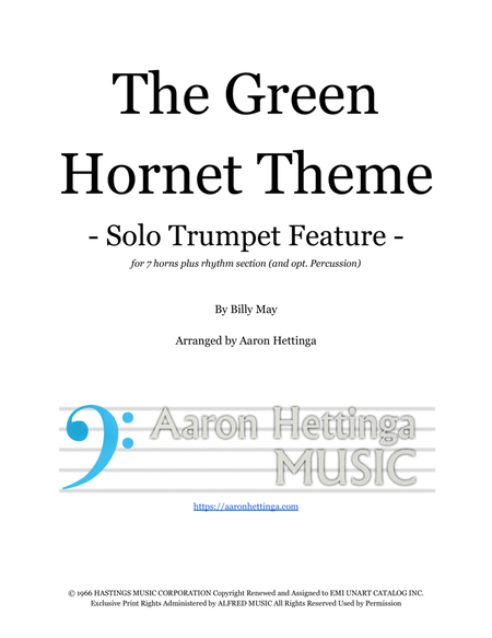 Green Hornet Theme