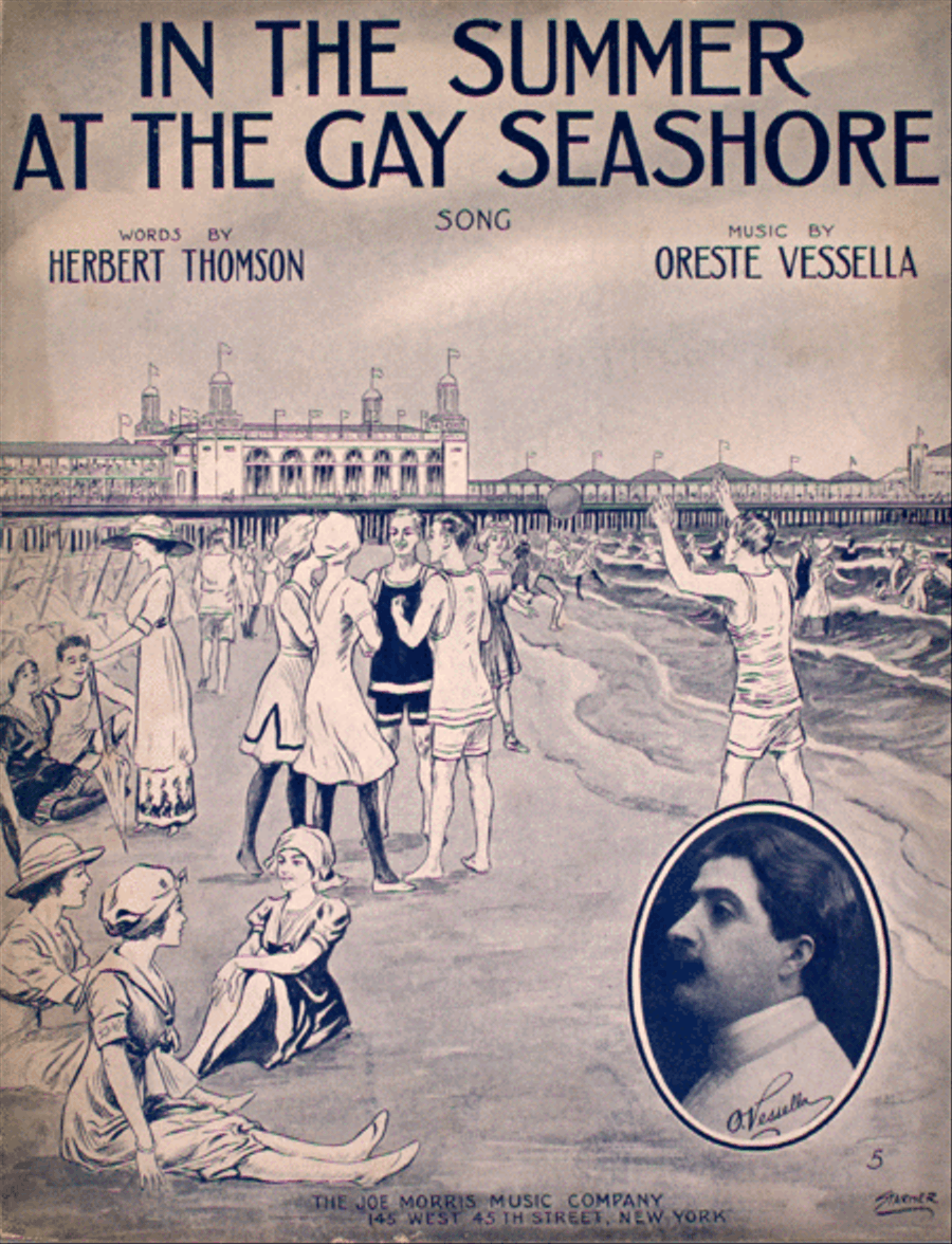 In the Summer at the Gay Seashore Voice scores gallery preview page 1