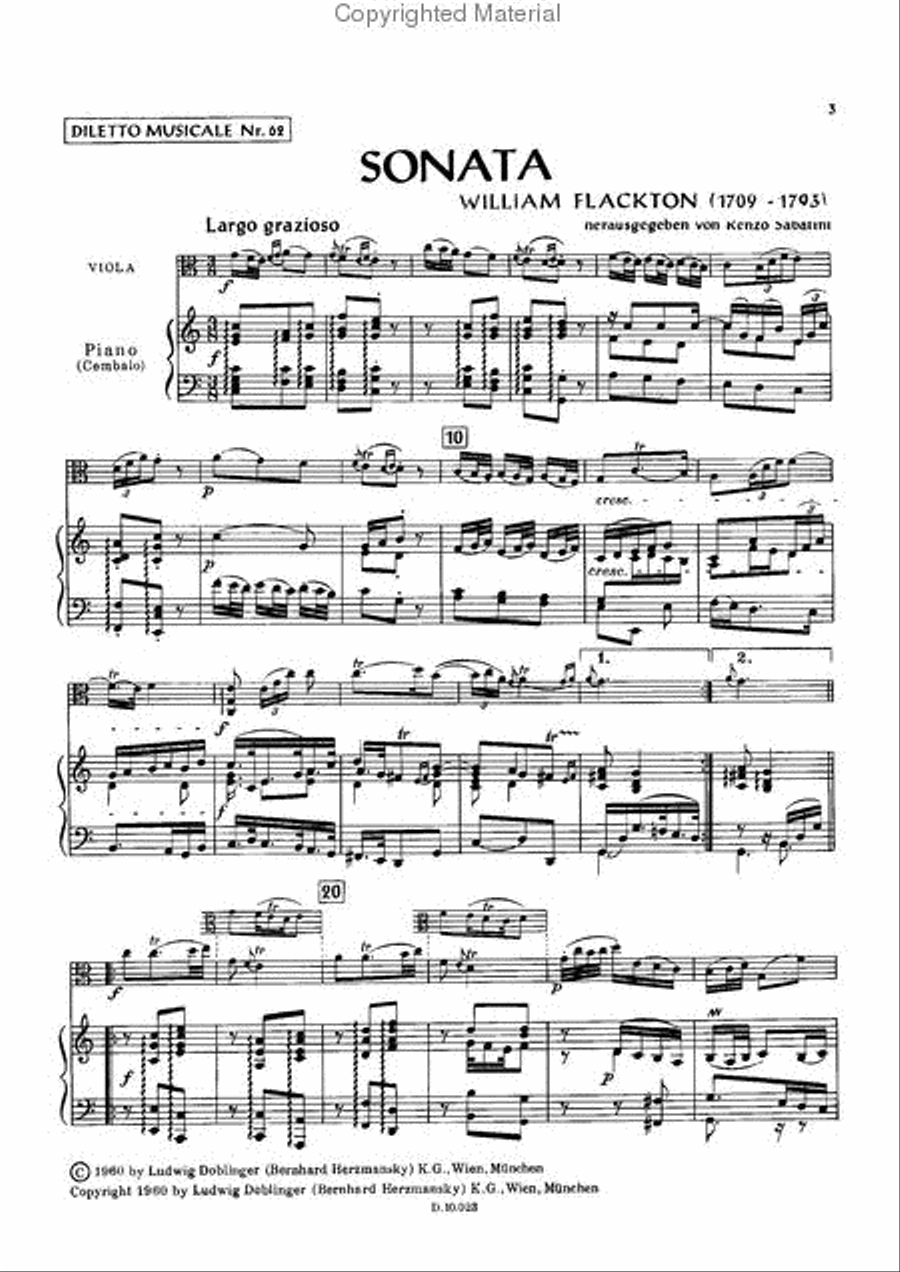 1. Sonate C-Dur School and Community scores gallery preview page 2