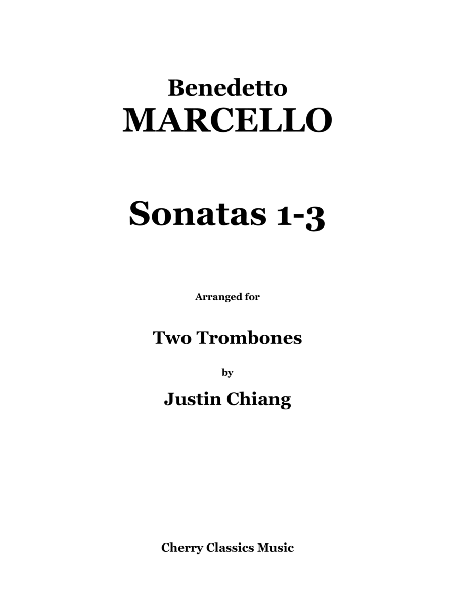 Sonatas 1-3 for Two Trombones image number null