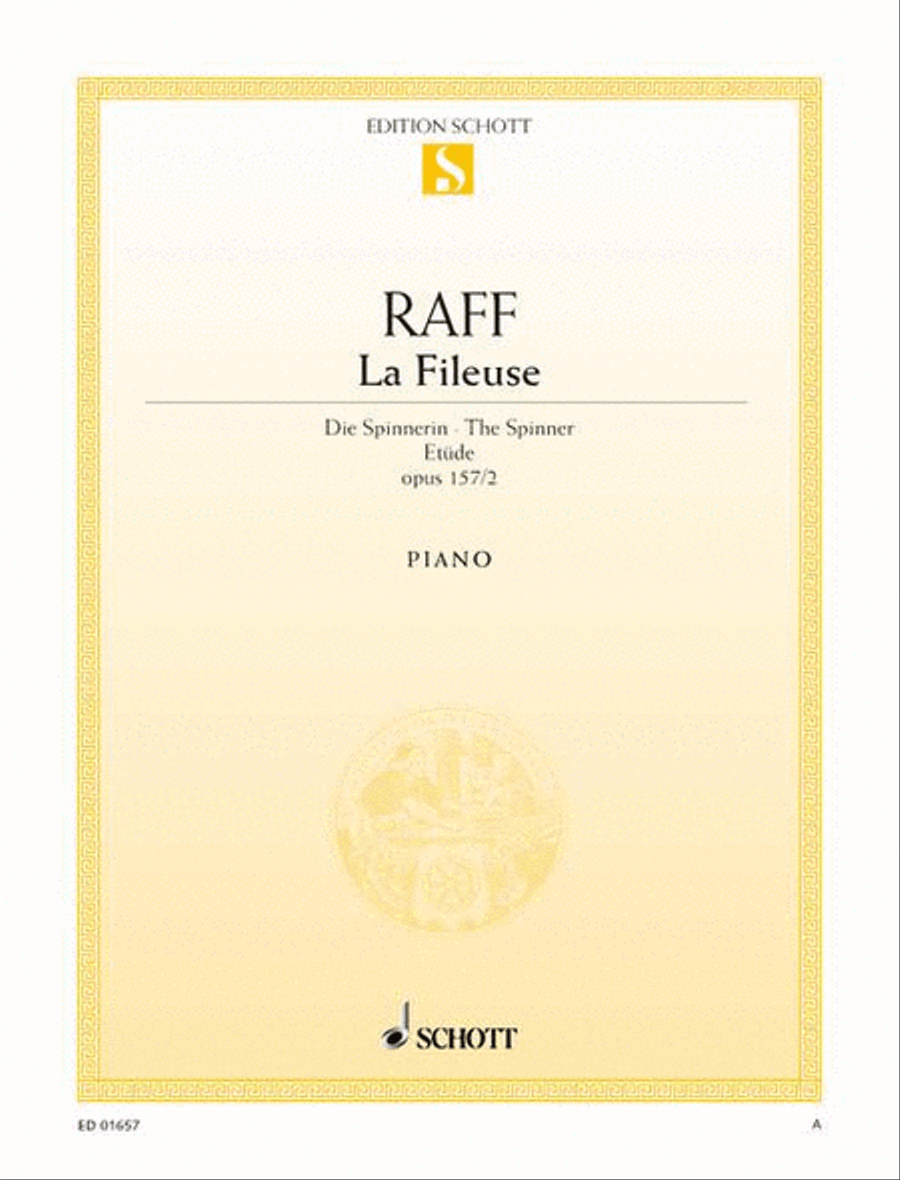 La Fileuse - Etude, Op. 157, No. 2 Piano Method scores gallery preview page 1