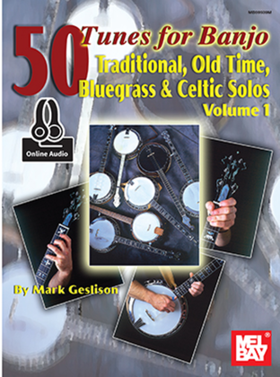 Book cover for 50 Tunes for Banjo, Volume 1