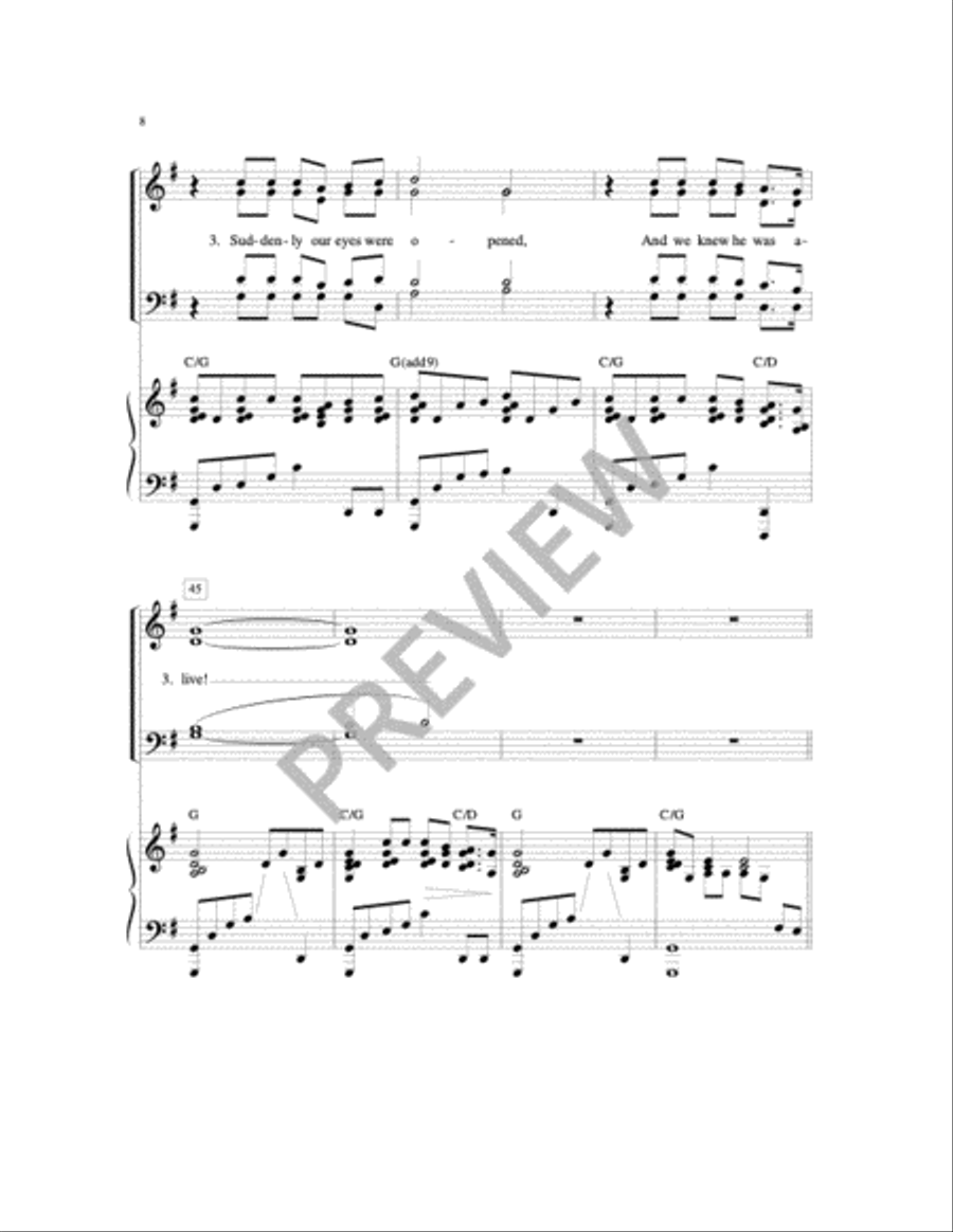In the Breaking of the Bread 4-Part scores gallery preview page 10