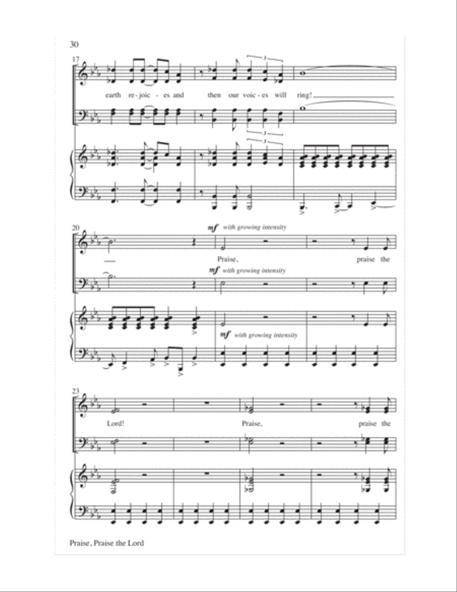 Worship Openers: Introits that Work!, Vol. 2 4-Part scores gallery preview page 32