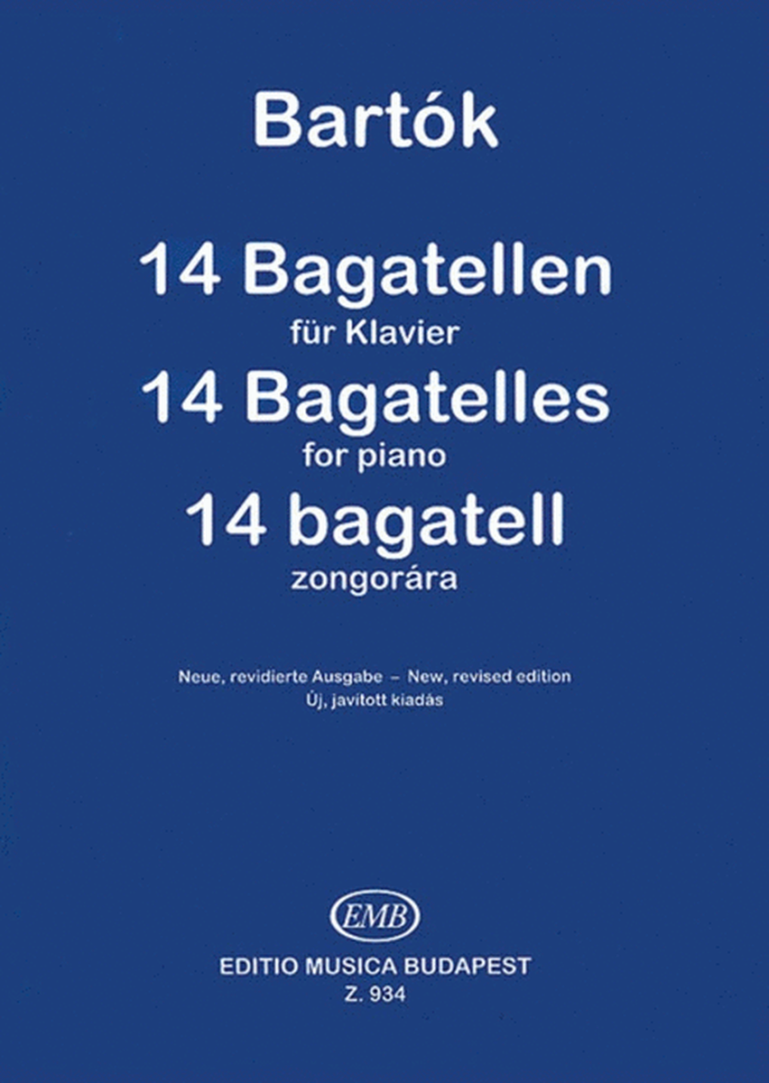 Bagatelles 14 Op 6