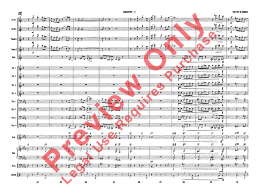 The Joy of Cookin' Jazz Ensemble scores gallery preview page 8