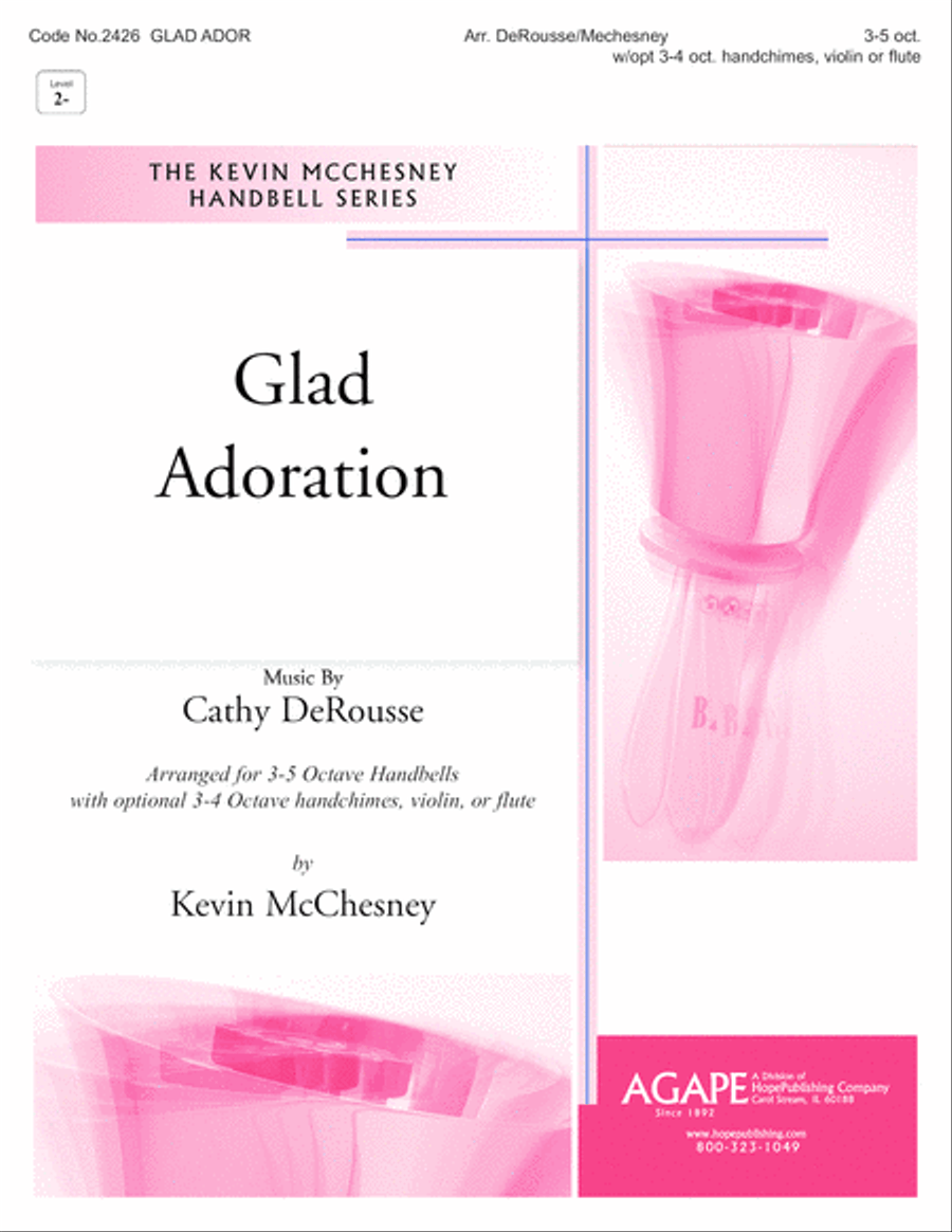 Glad Adoration Flute scores gallery preview page 1