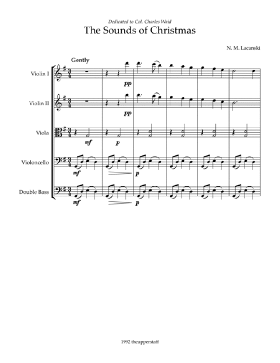 The Sounds of Christmas The Sounds of Christmas String Orchestra scores gallery preview page 2