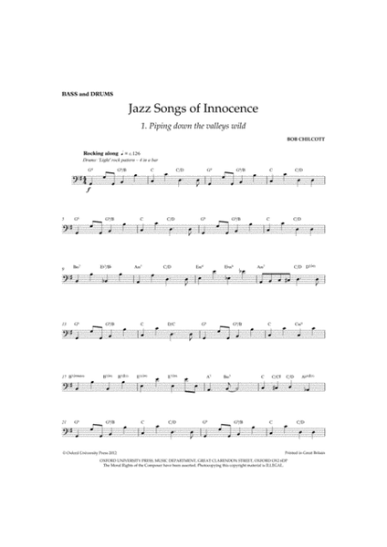 Jazz Songs of Innocence