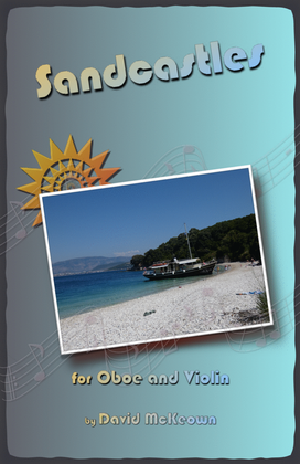 Book cover for Sandcastles for Oboe and Violin Duet