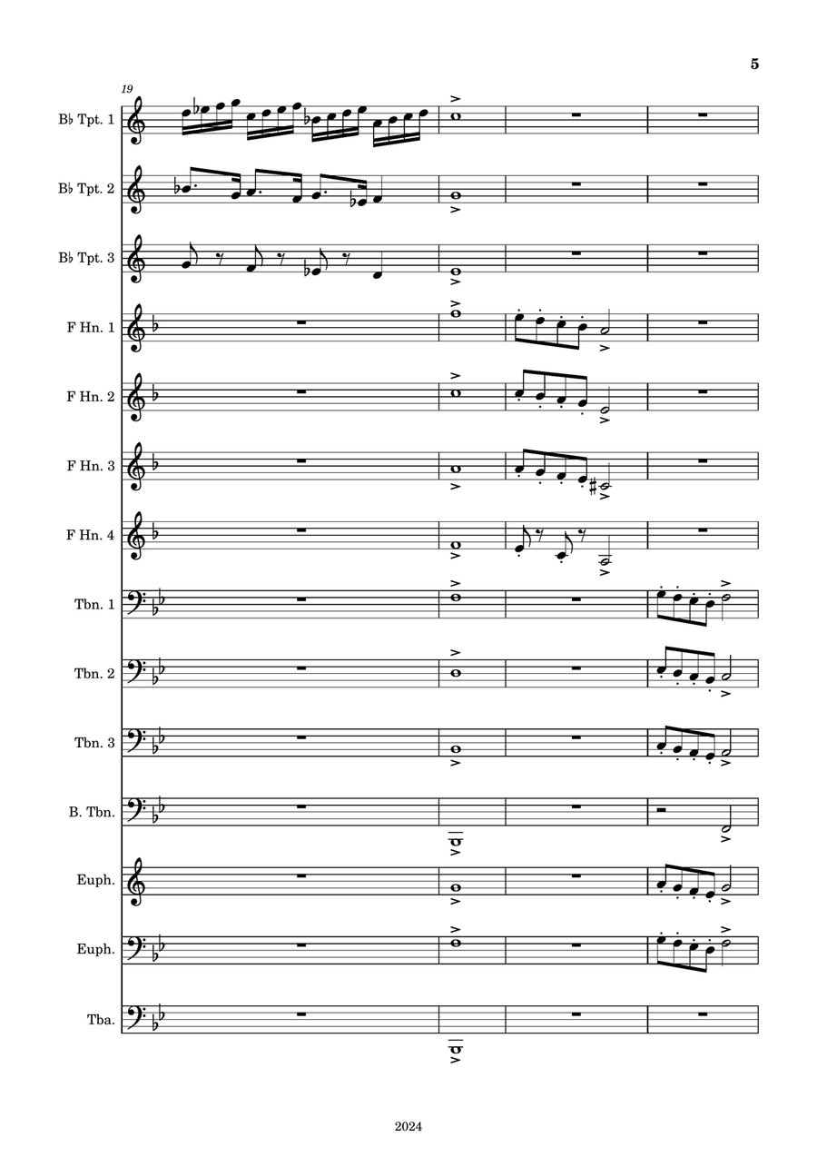 Glory of the USA Glory of the USA Brass Band scores gallery preview page 5