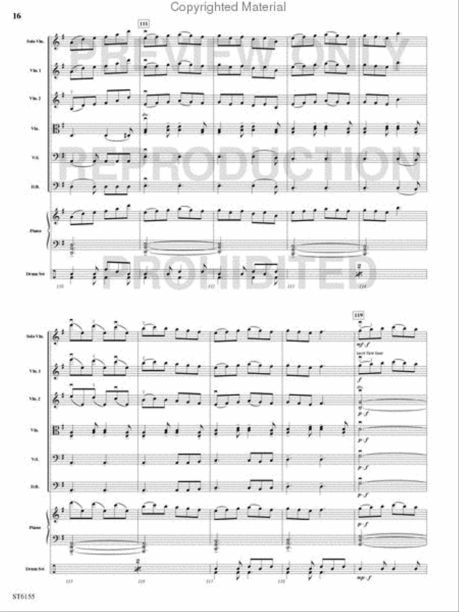 Irish Legend String Orchestra scores gallery preview page 14