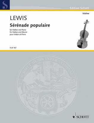 Book cover for Sérénade populaire