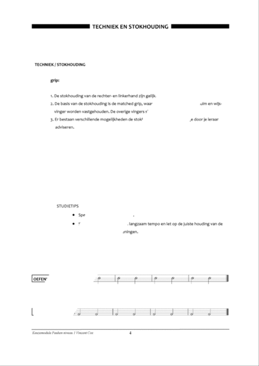 Percussion Modular: Pauken 1 Percussion scores gallery preview page 6