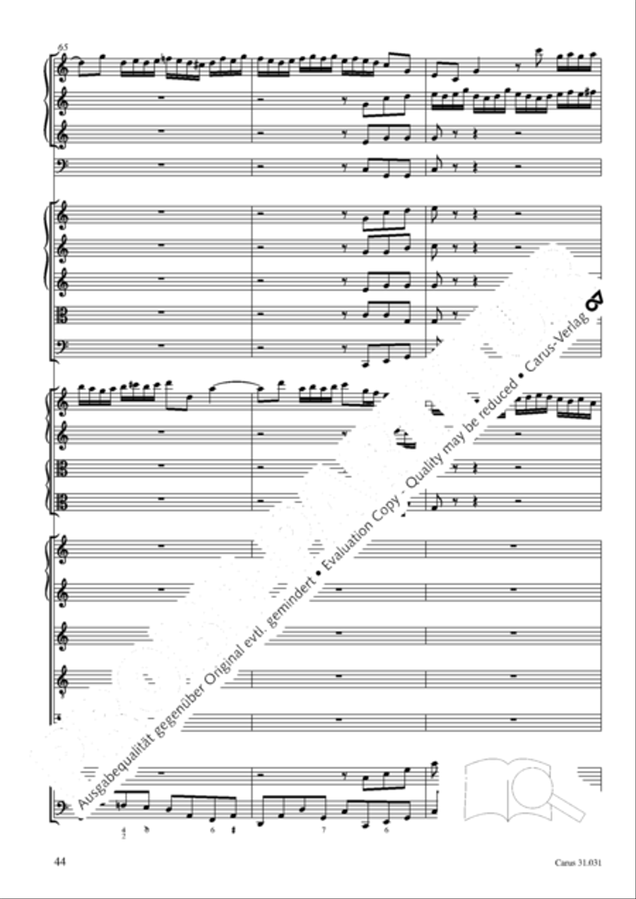 The heavens laugh, the earth exults in gladness (Der Himmel lacht! Die Erde jubilieret) STB scores gallery preview page 45