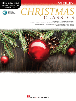 Book cover for Christmas Classics for Violin