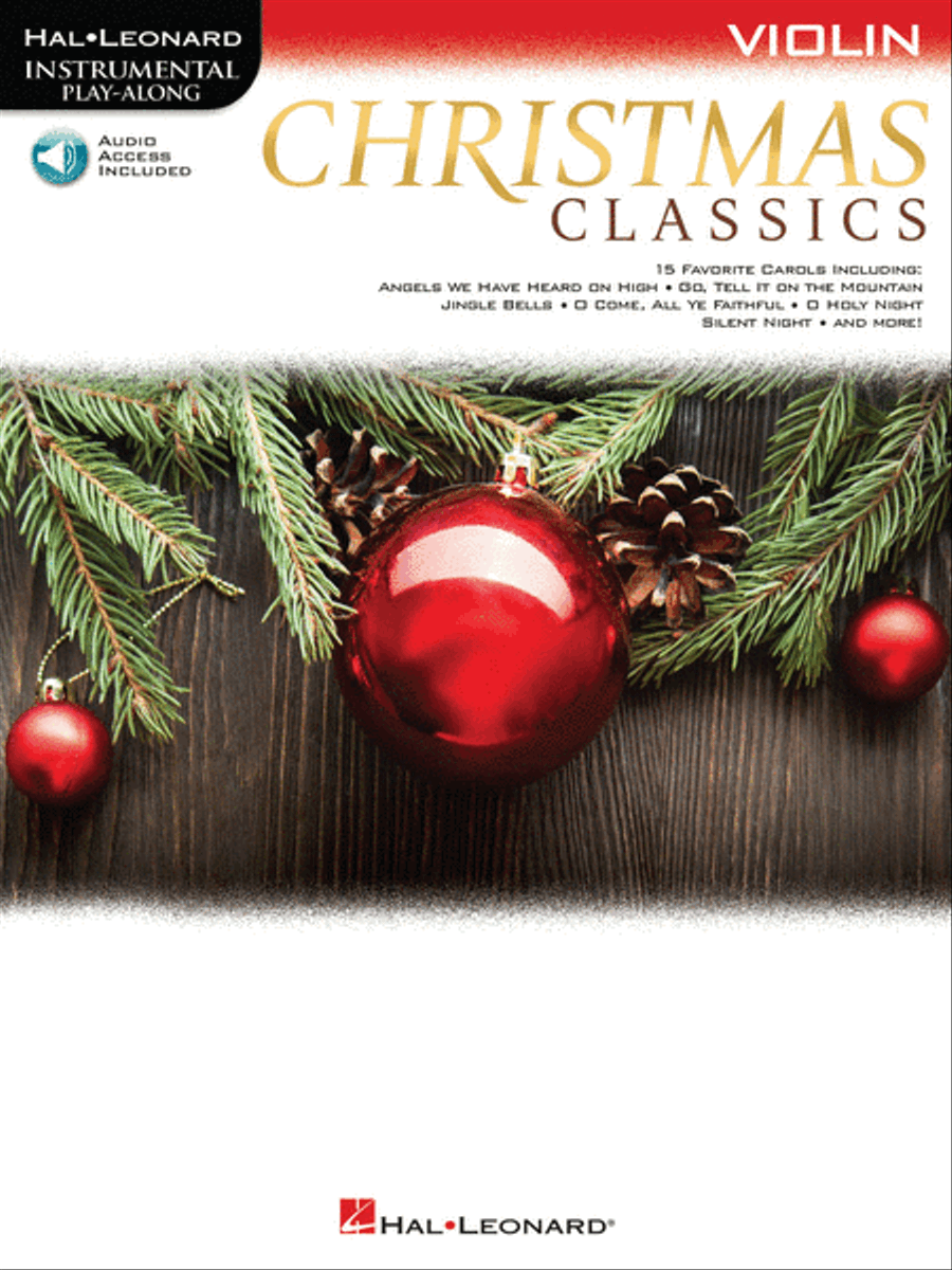 Book cover for Christmas Classics for Violin