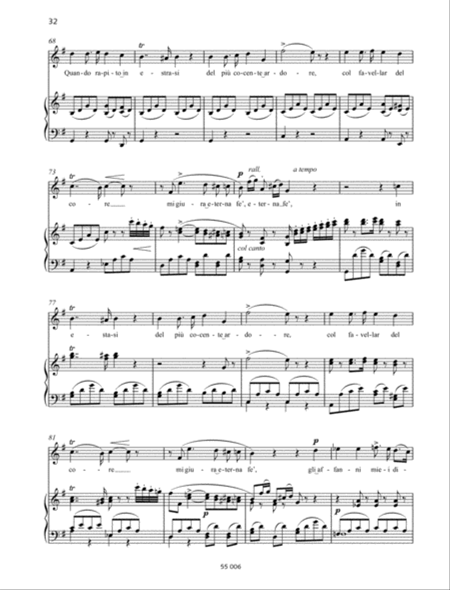 Regnava nel silenzio Soprano Voice scores gallery preview page 6