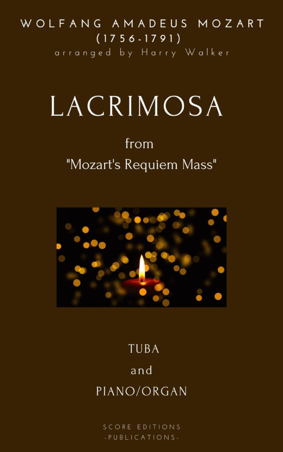 Lacrimosa - Mozart (for Tuba and Piano/Organ) Tuba scores gallery preview page 1